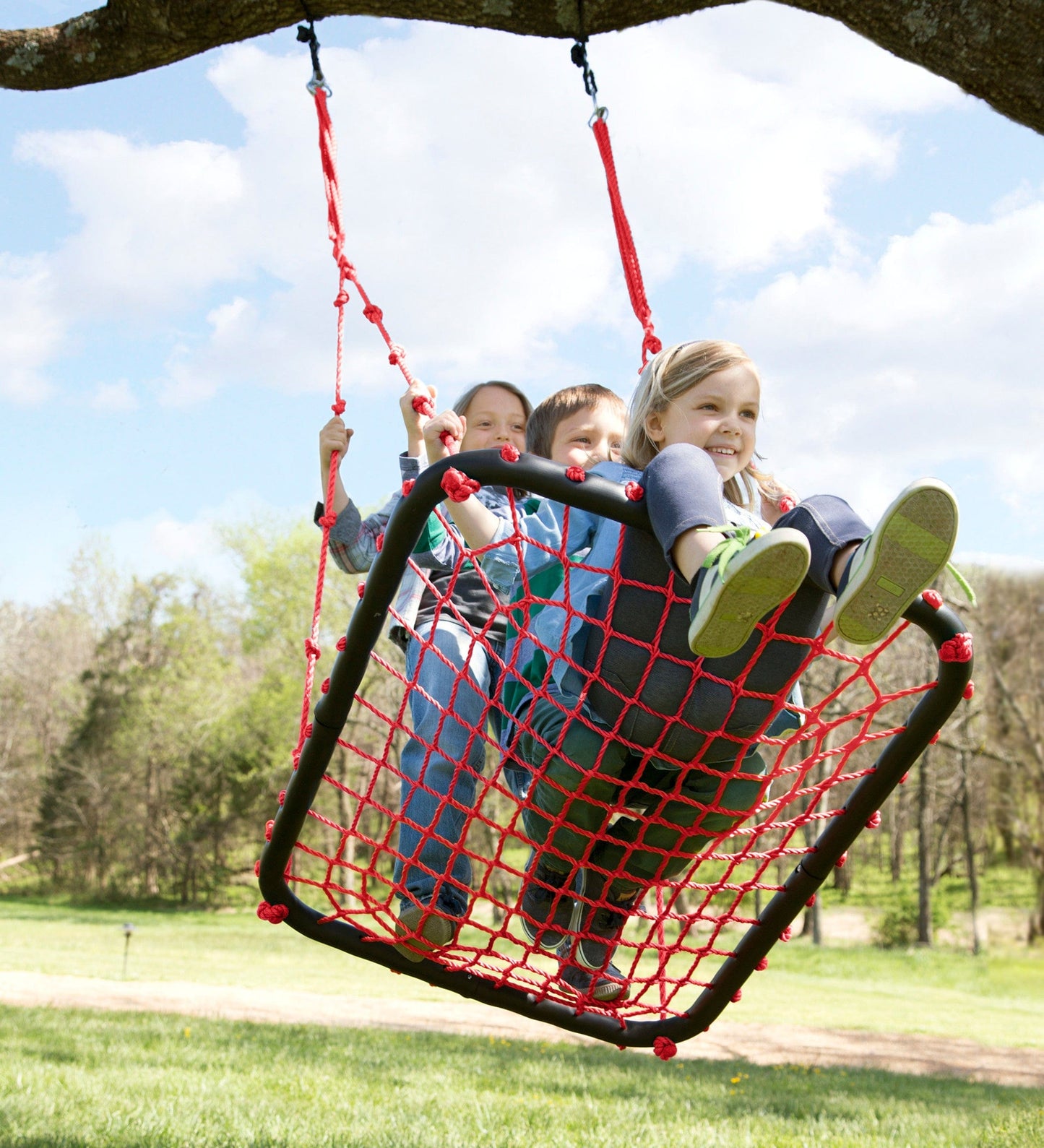 40-Inch Red Giant Rectangular Platform Swing