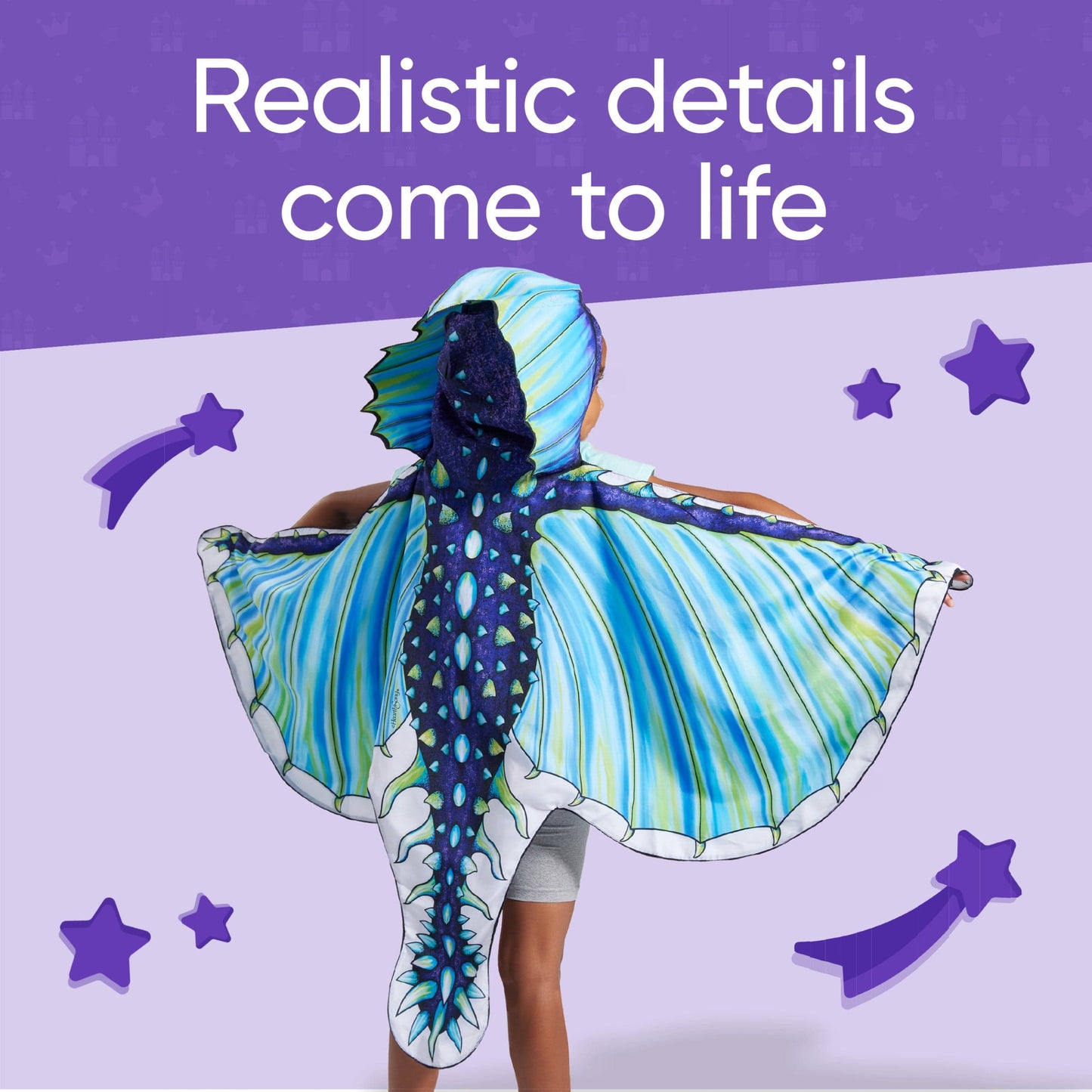 Fabric Dragon Wings Costume