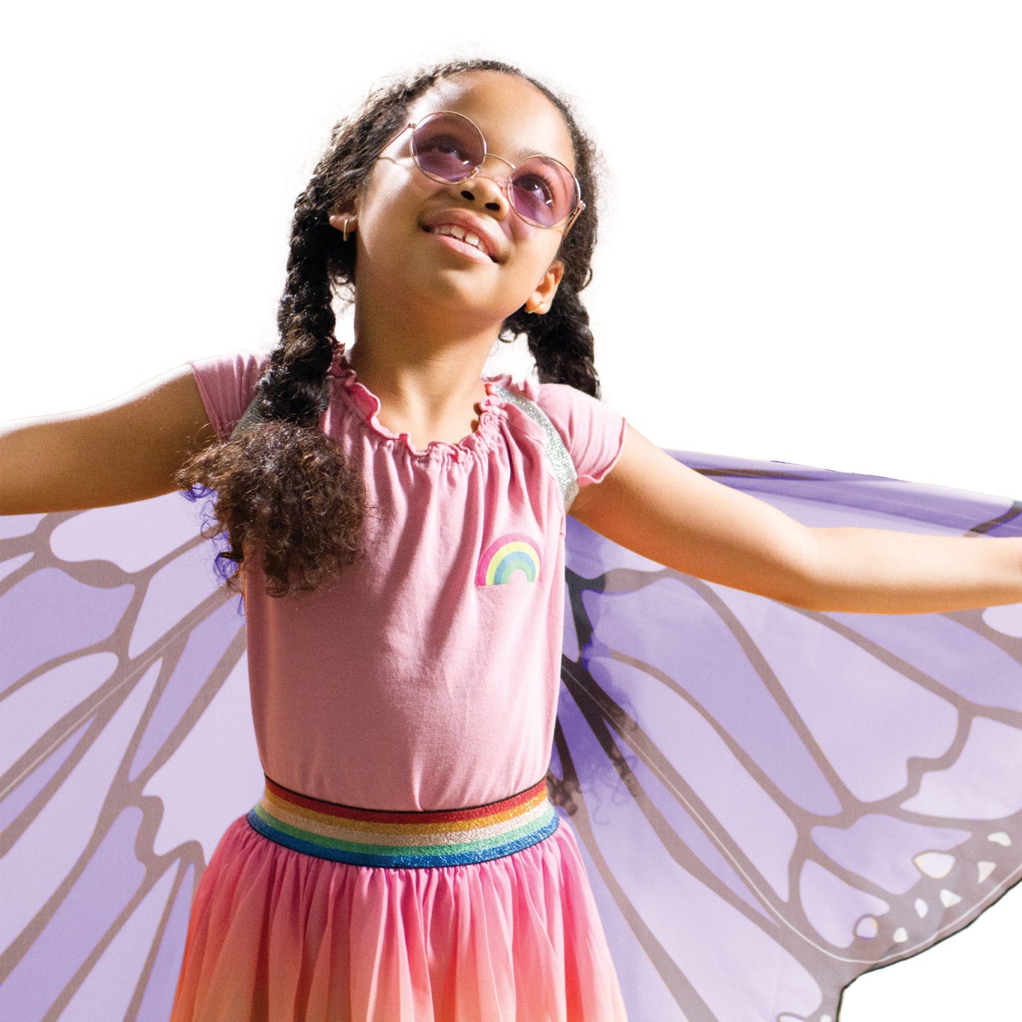 Colorful Butterfly Wings Costume