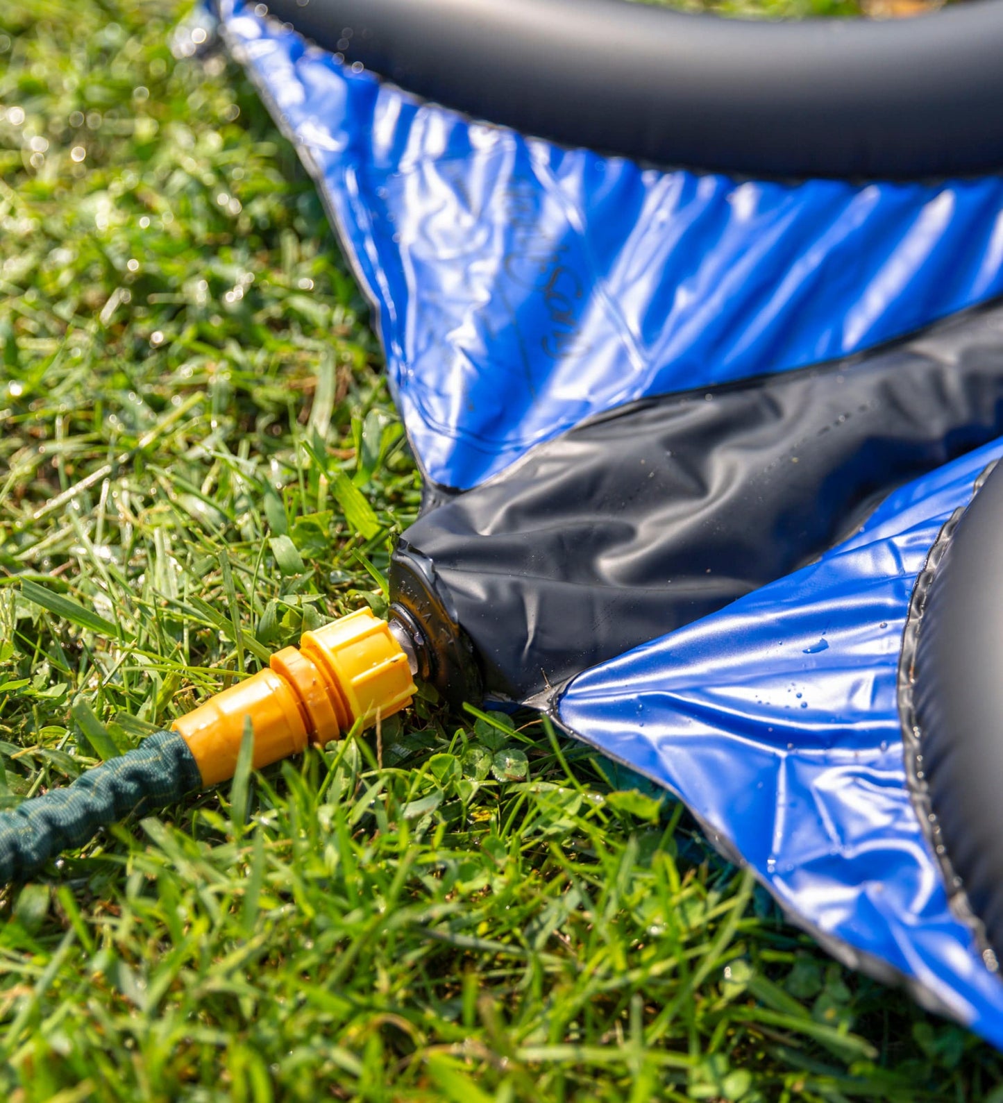 58-Inch Inflatable Tire Run with Sprinkler