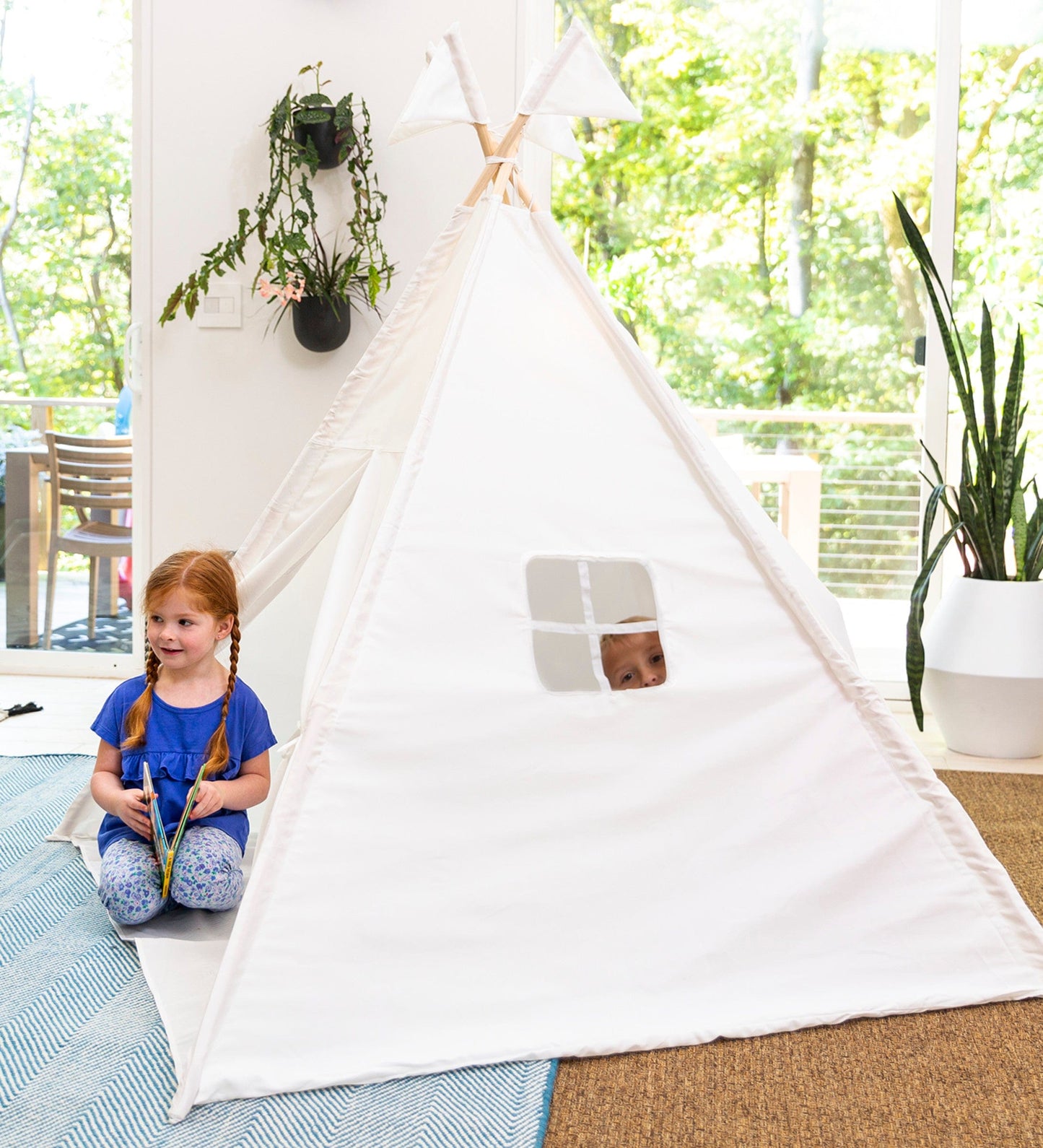 4-Foot Indoor Play Tent with Light