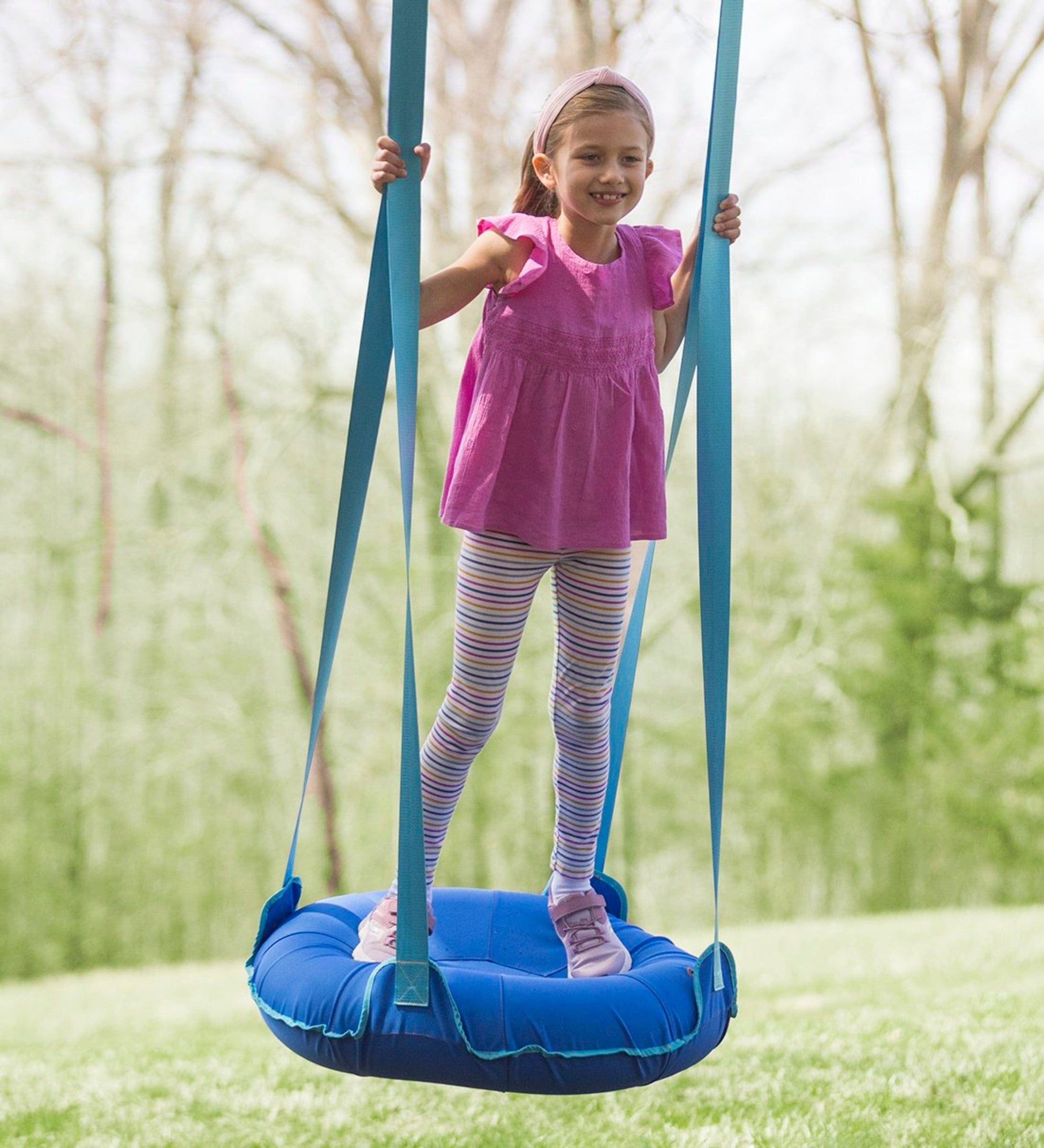 27-Inch Inflatable Flying Saucer Swing
