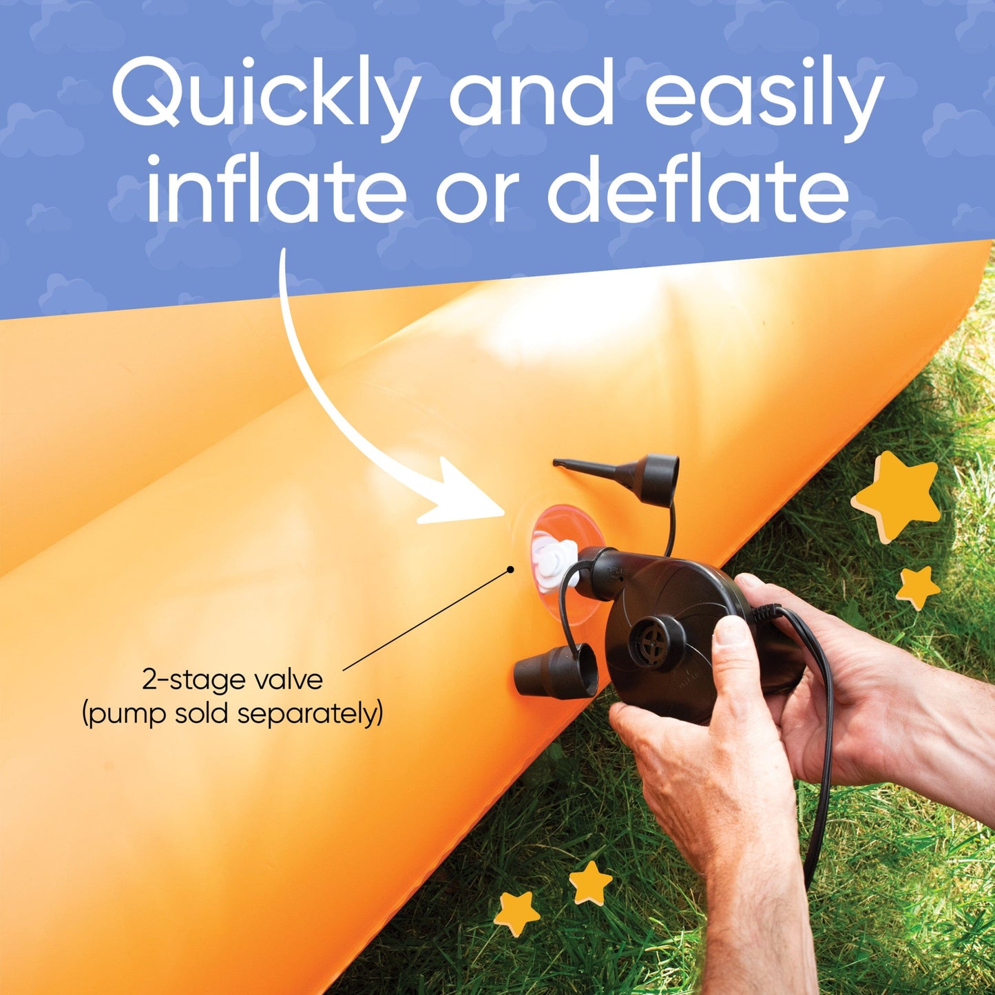 Bullseye Balance Ball Inflatable Platform