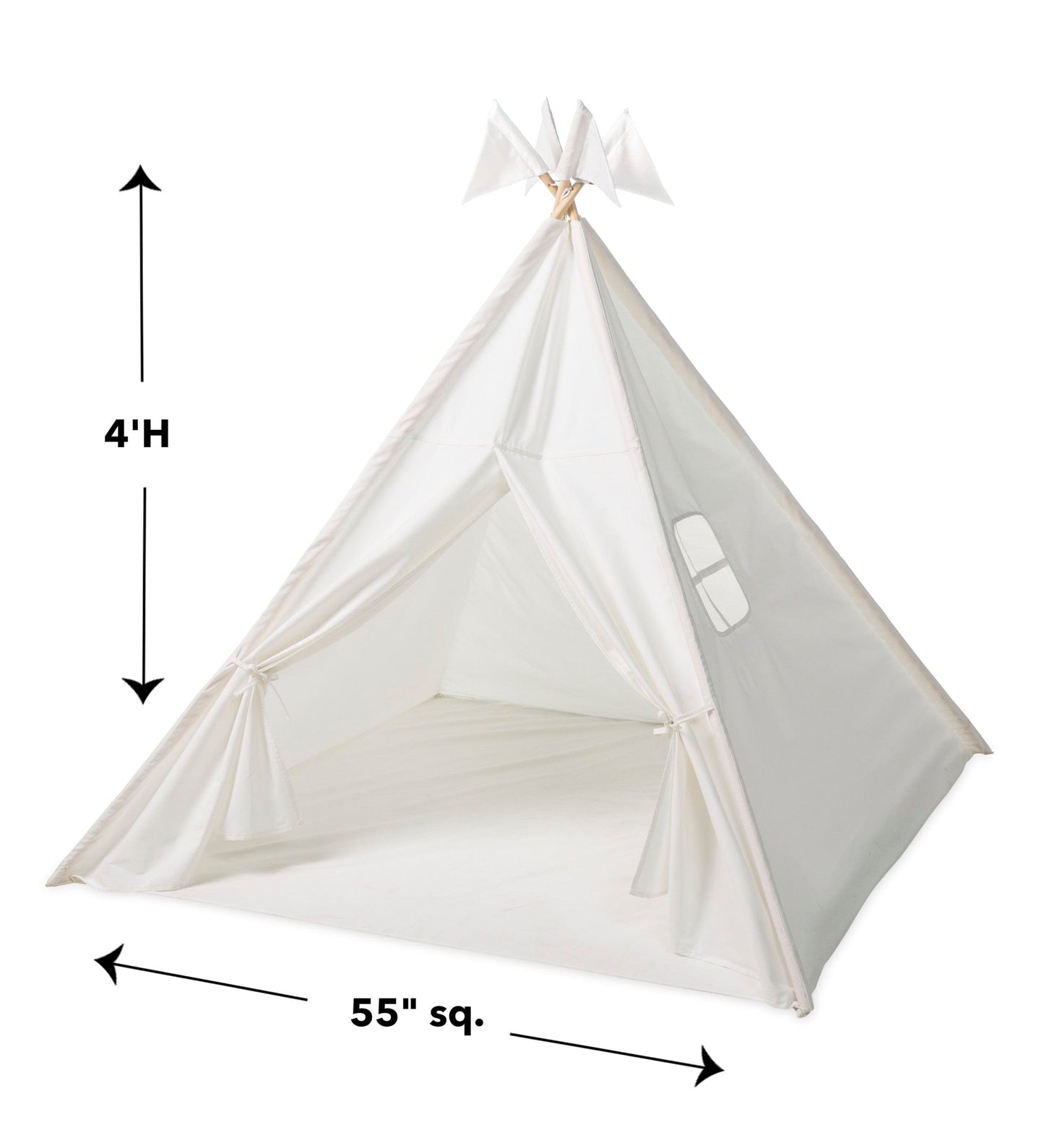 4-Foot Indoor Play Tent with Light