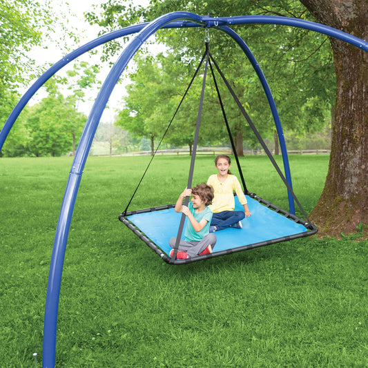 5-Foot Sky Pod Platform Swing and Sky Dome Arched Stand Set