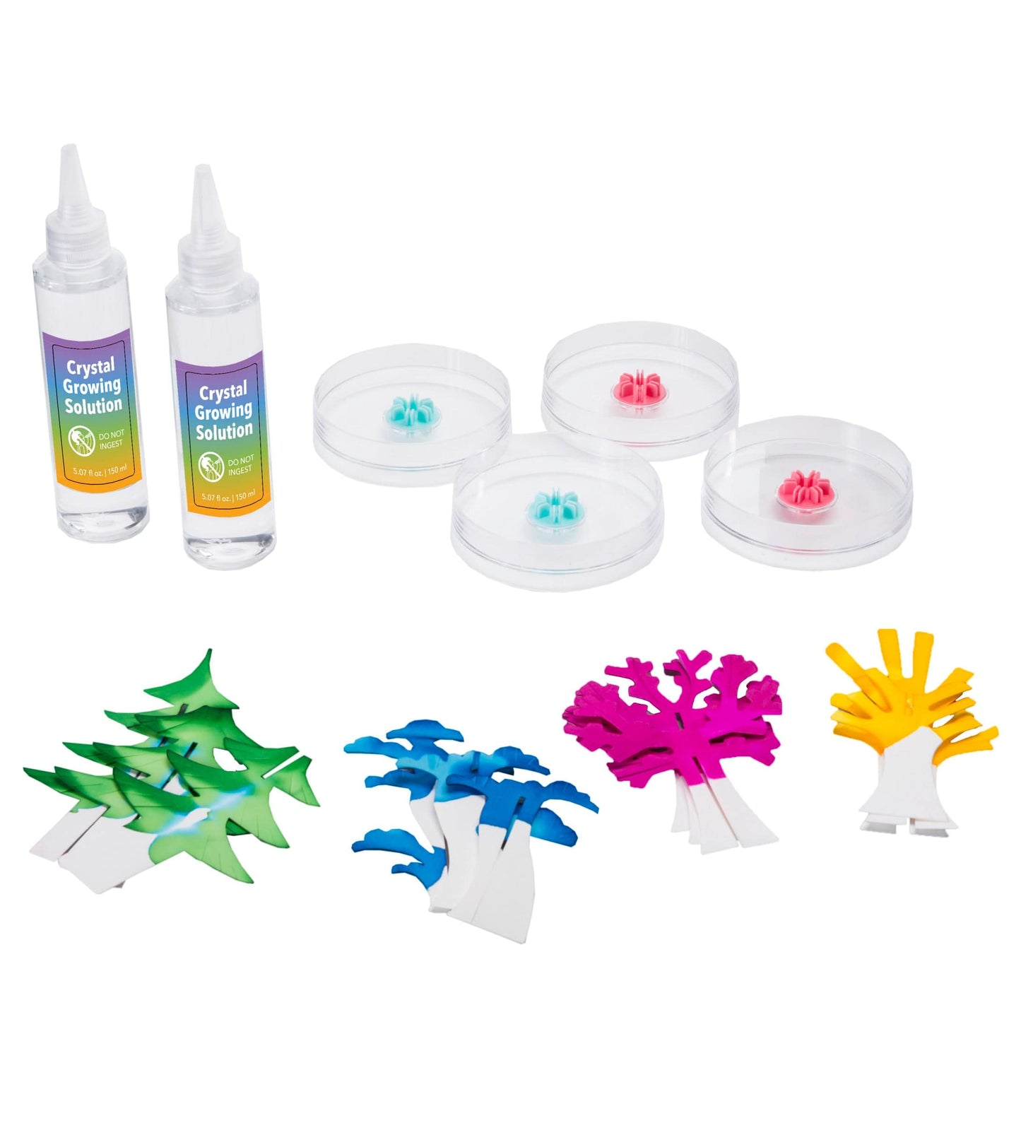 Grow Your Own Crystals Kit - Enchanted Forest, Set of Four