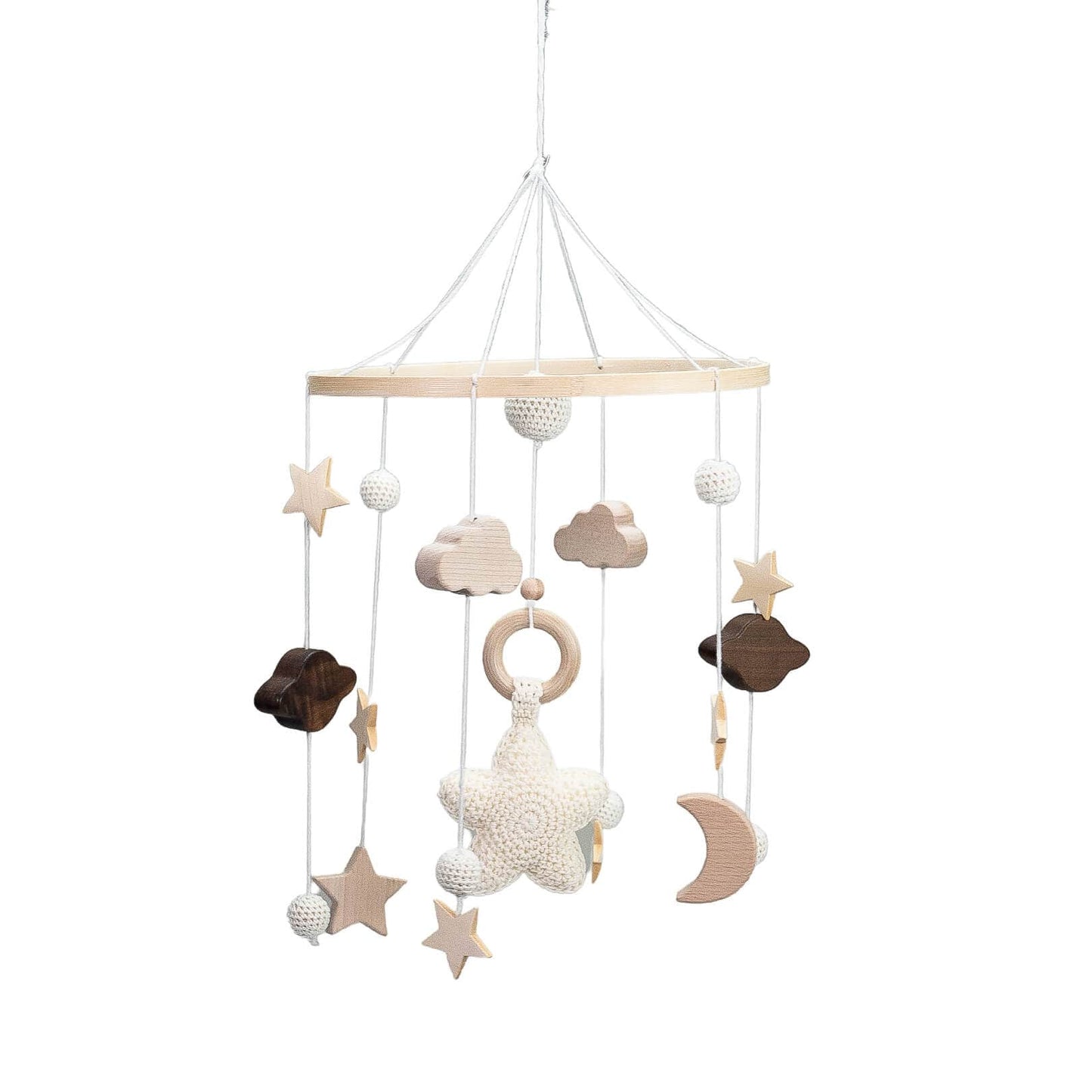 Nursery Mobile - Wooden Galaxy