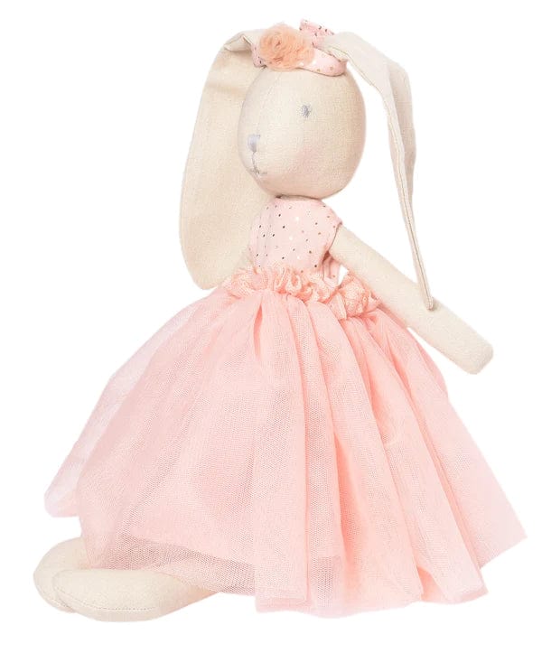 Marcella The Bunny In Ballerina Tulle Netting Pink Dress