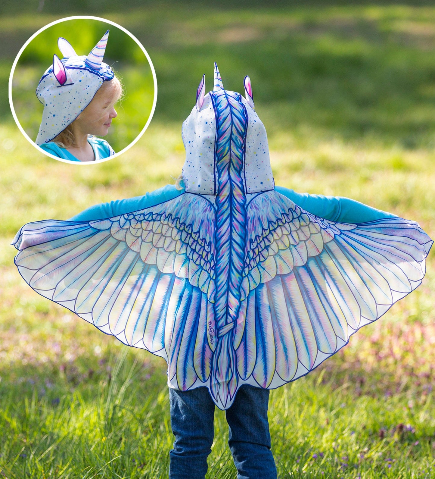 Fabric Unicorn Wings Costume