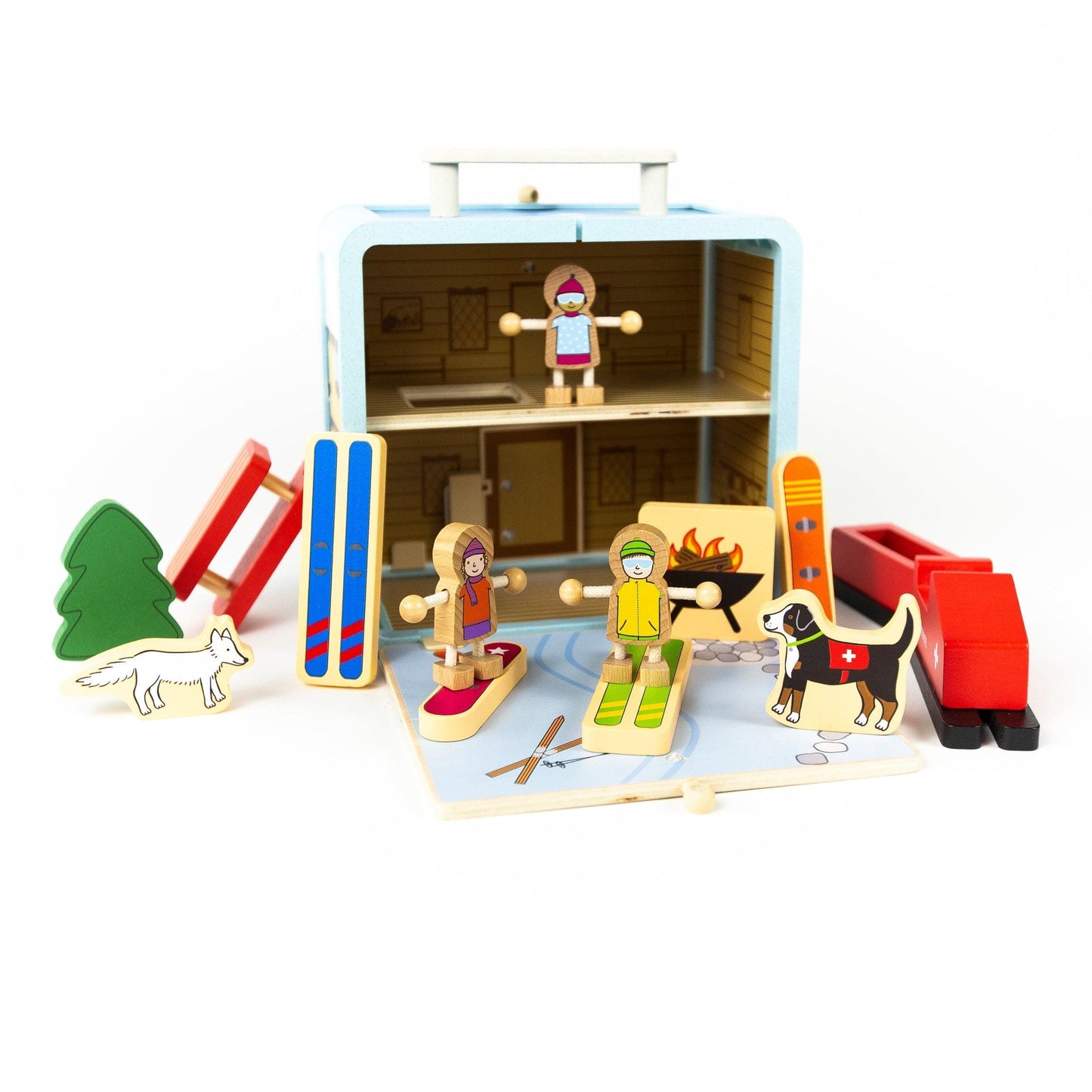 Suitcase Series - Ski Chalet
