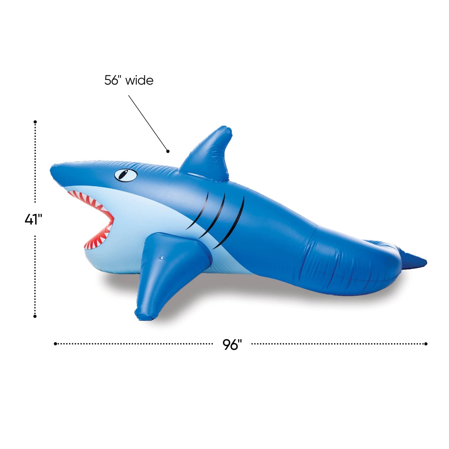 8-Foot Giant Inflatable Mister Shark Sprinkler