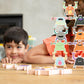 Stacking Monsters Wooden Blocks, Set of 18