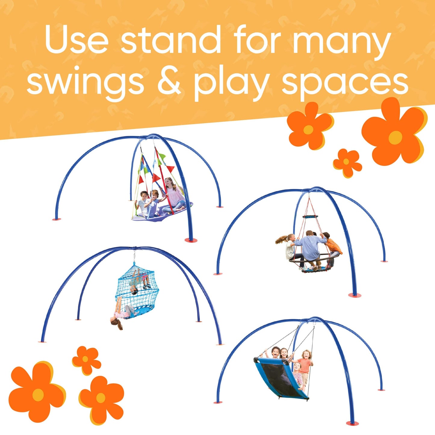 Sky Dome Arched Swing Stand