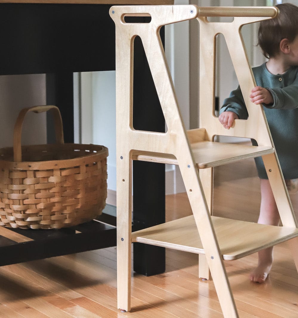 Wooden Toddler Playtower