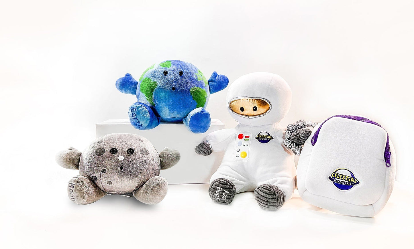 Little Earth, Moon, And Astrobuddy