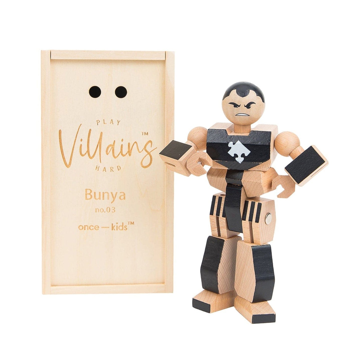Wood Action Figure Villains #3 Bunya