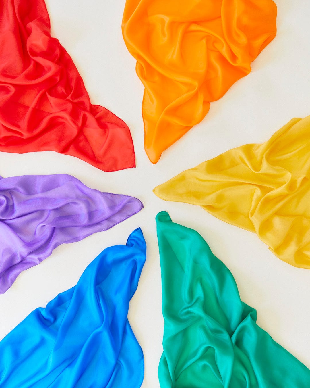 Sarah's Silks Primary Playsilk Set