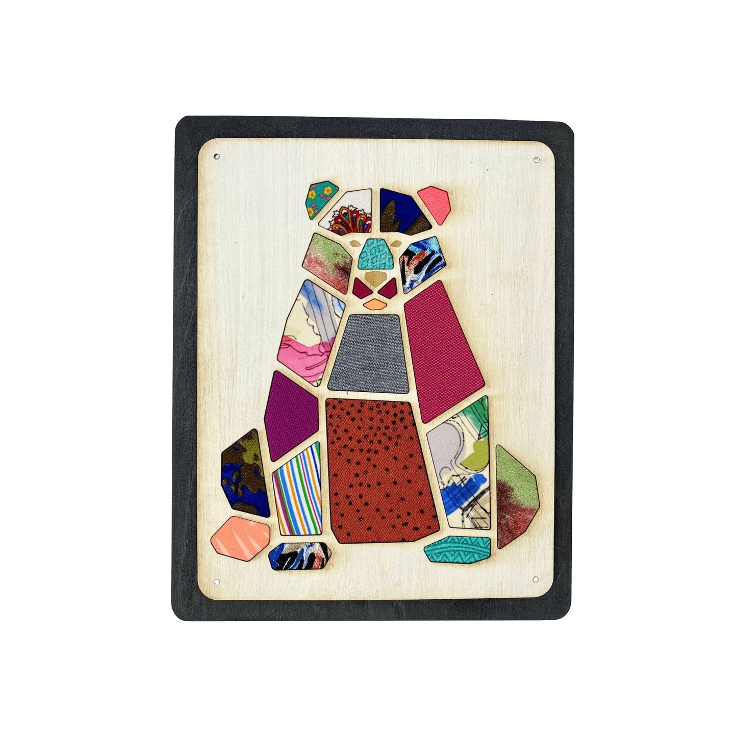Bear Fabric Art Kit