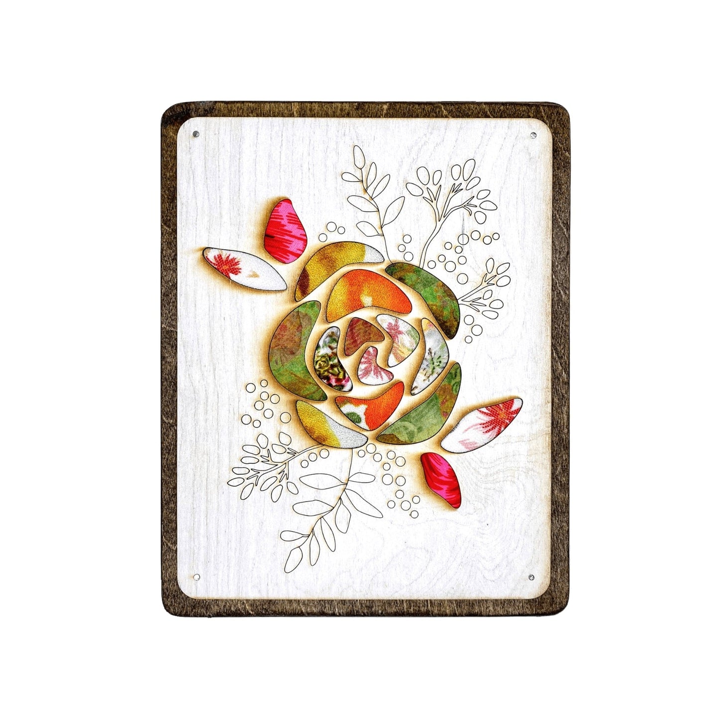 Flower Fabric Art Kit