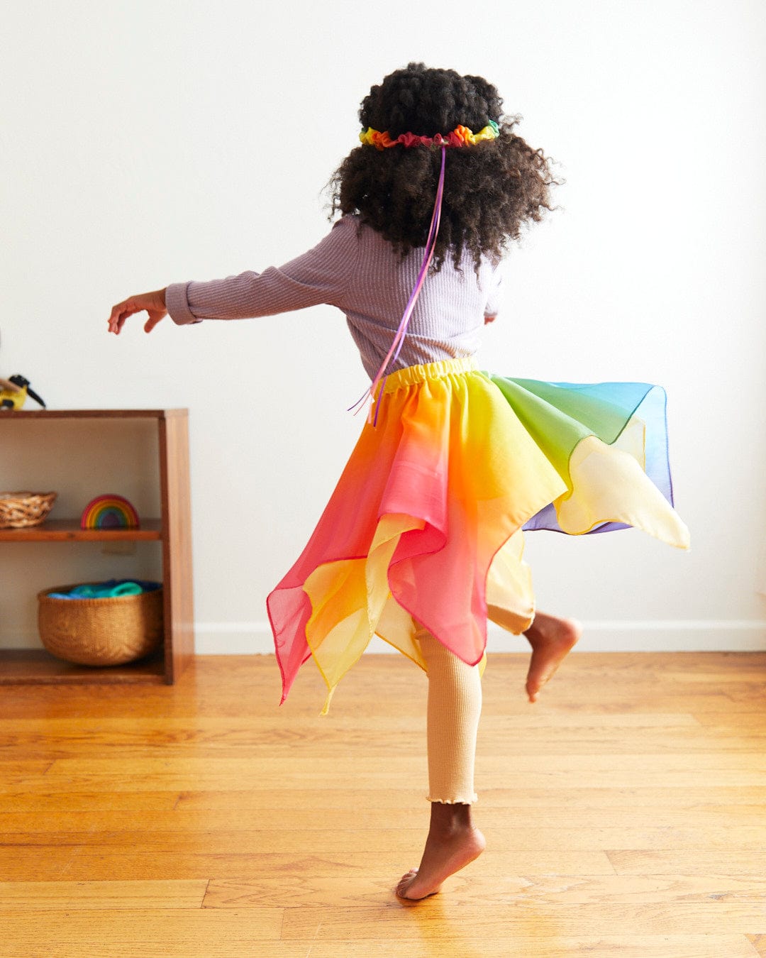 Sarah's Silks Rainbow Prince and Princess Dress Up Set