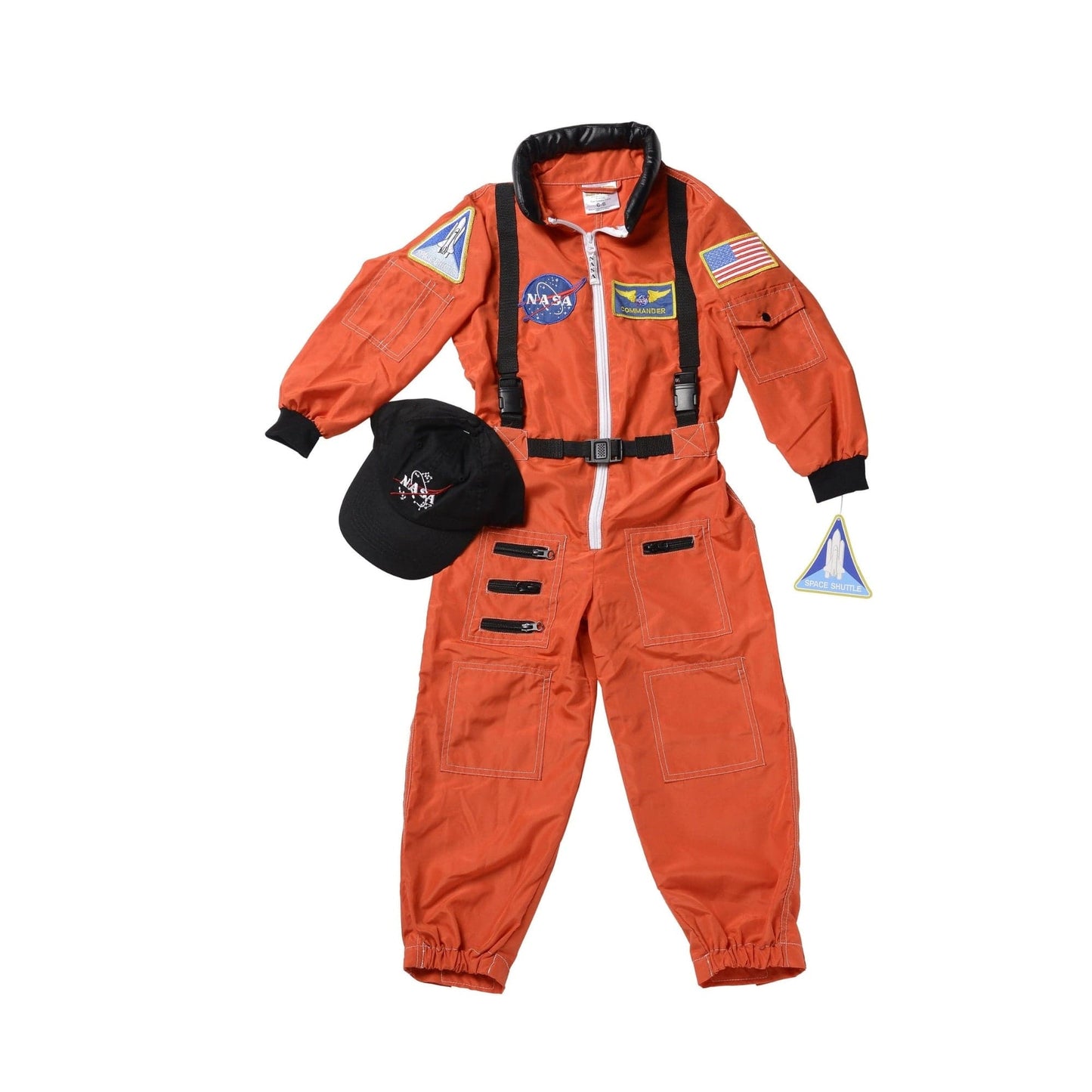 Orange Astronaut Suit W/ Orange Helmet