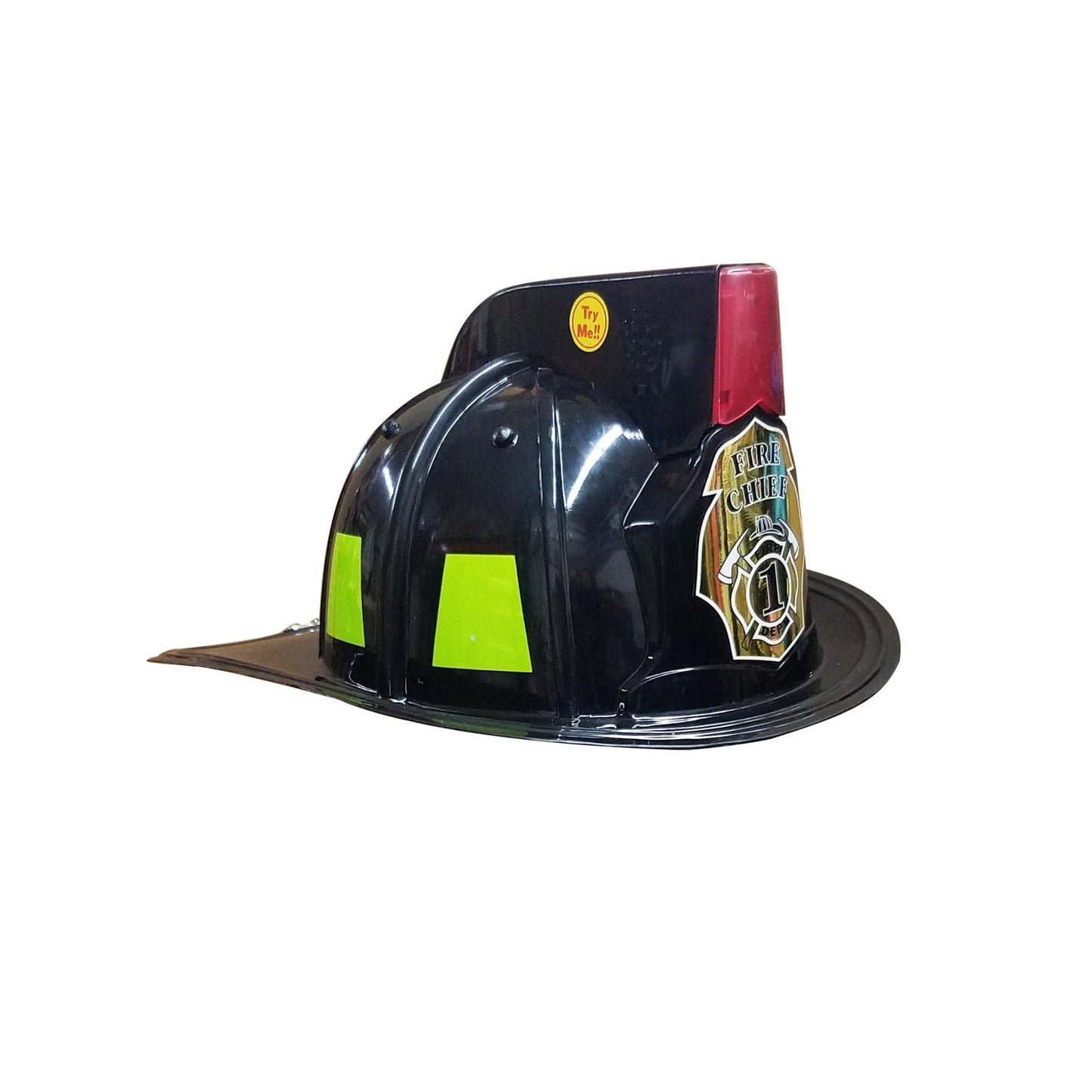 Tan Firefighter Suit W/ Black Helmet