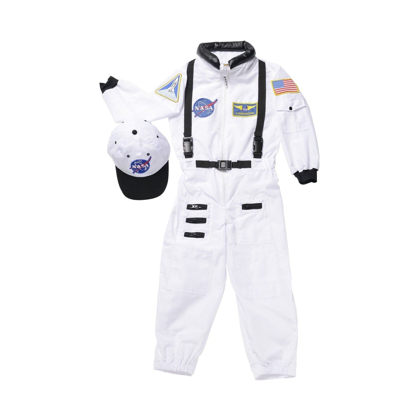 White Astronaut Suit W/ White Helmet