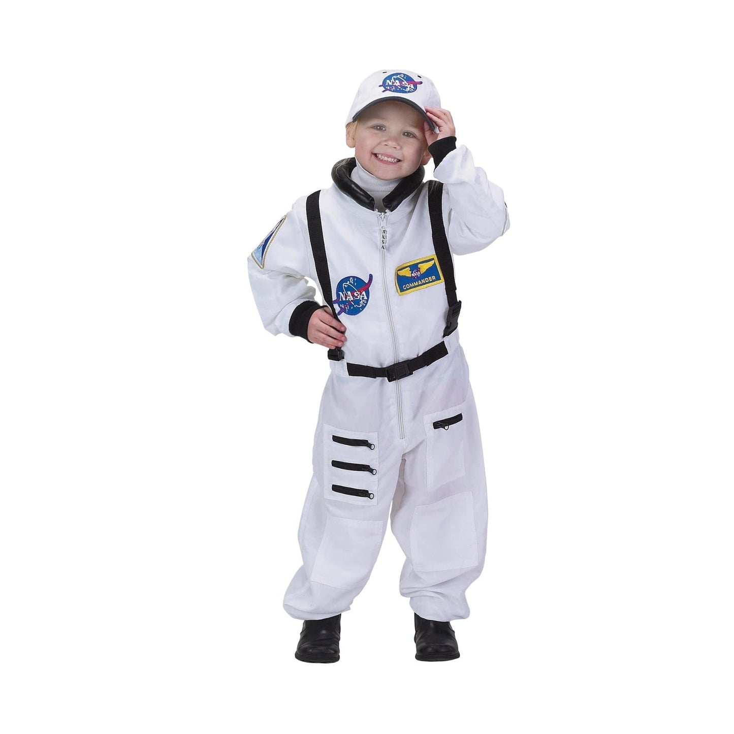 White Astronaut Suit W/ White Helmet