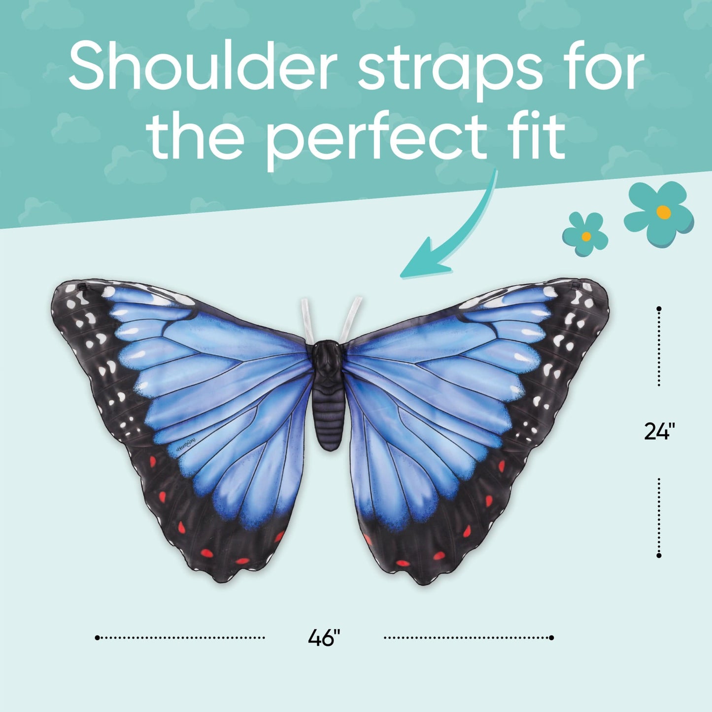 Realistic Butterfly Wings Costume