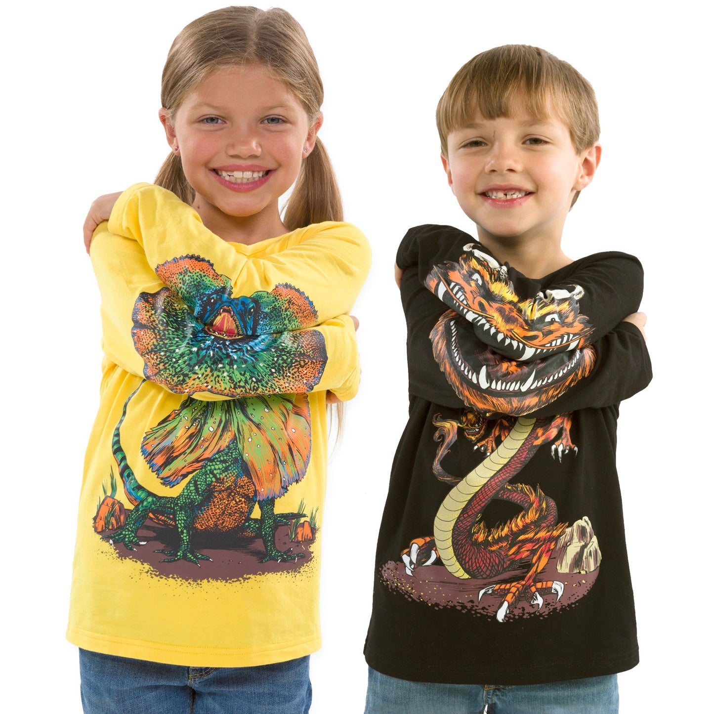 Glow Wild Glow-in-the-Dark Chomposaurus T Shirt
