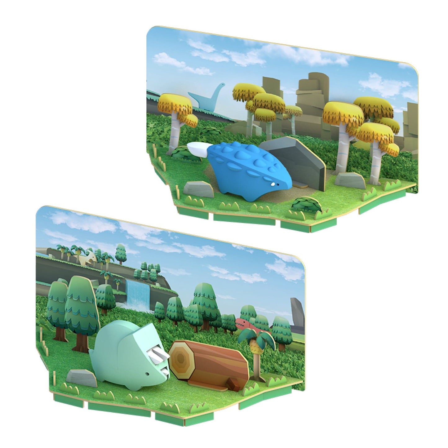 Half Dino Bundle: Tricera And Ankylo