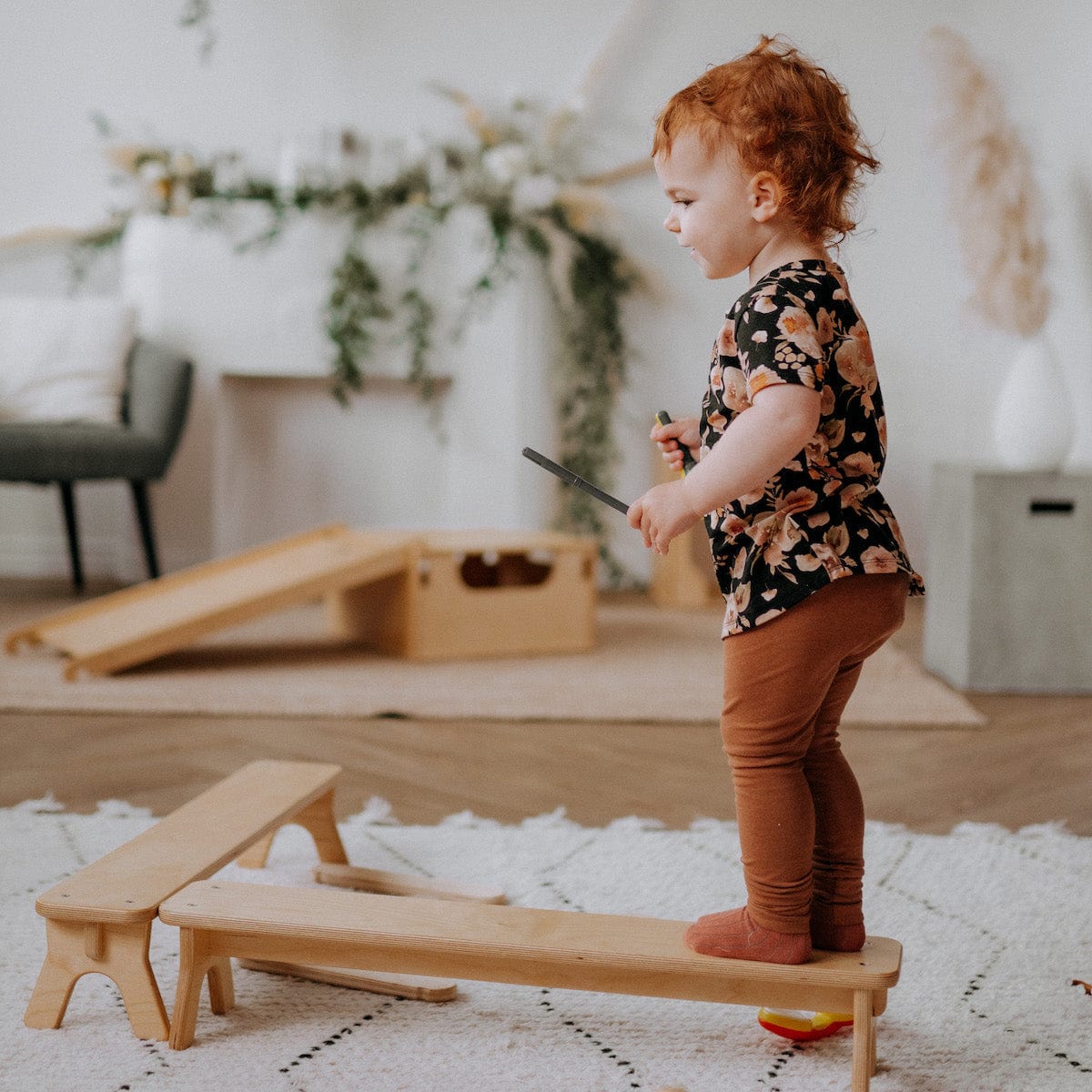 Playbeam Wooden Balance Beam For Kids