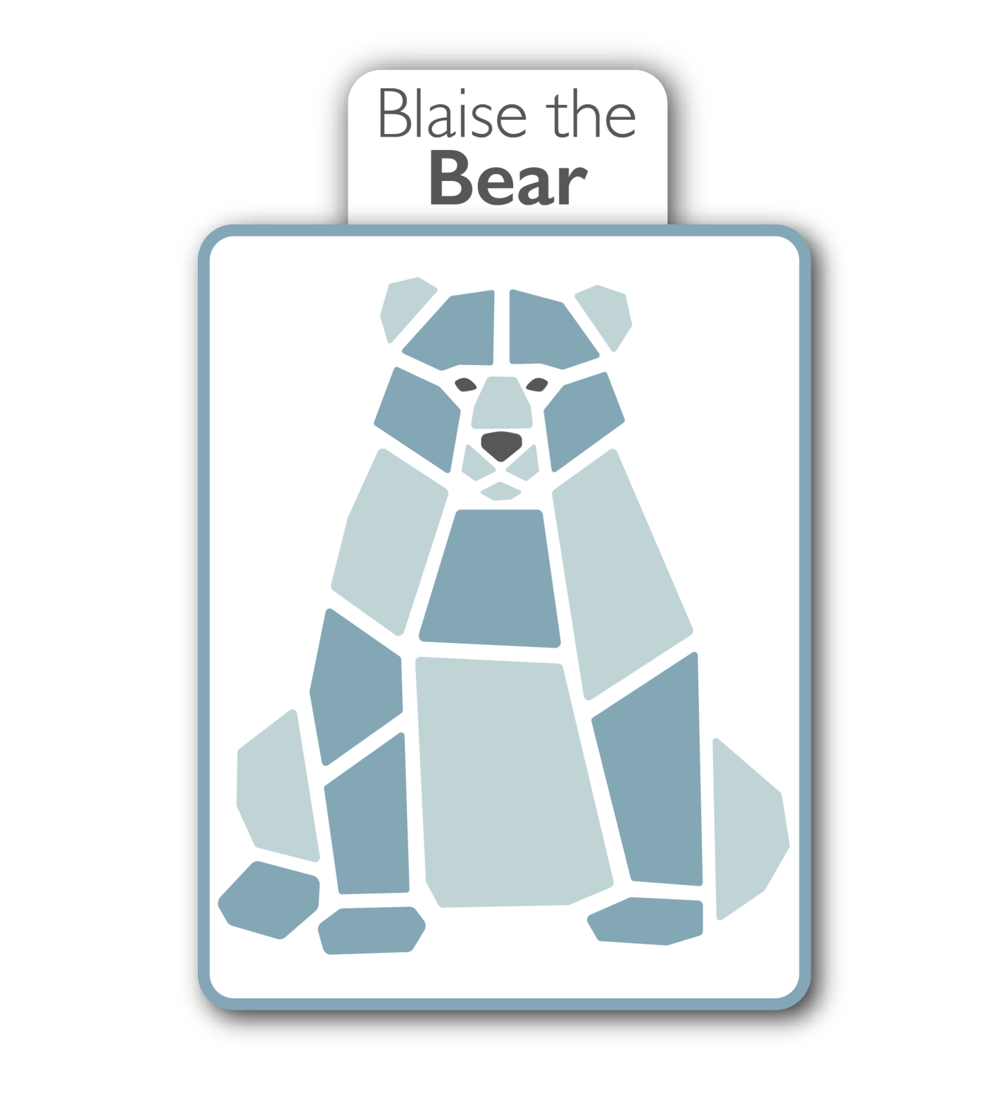 Bear Fabric Art Kit