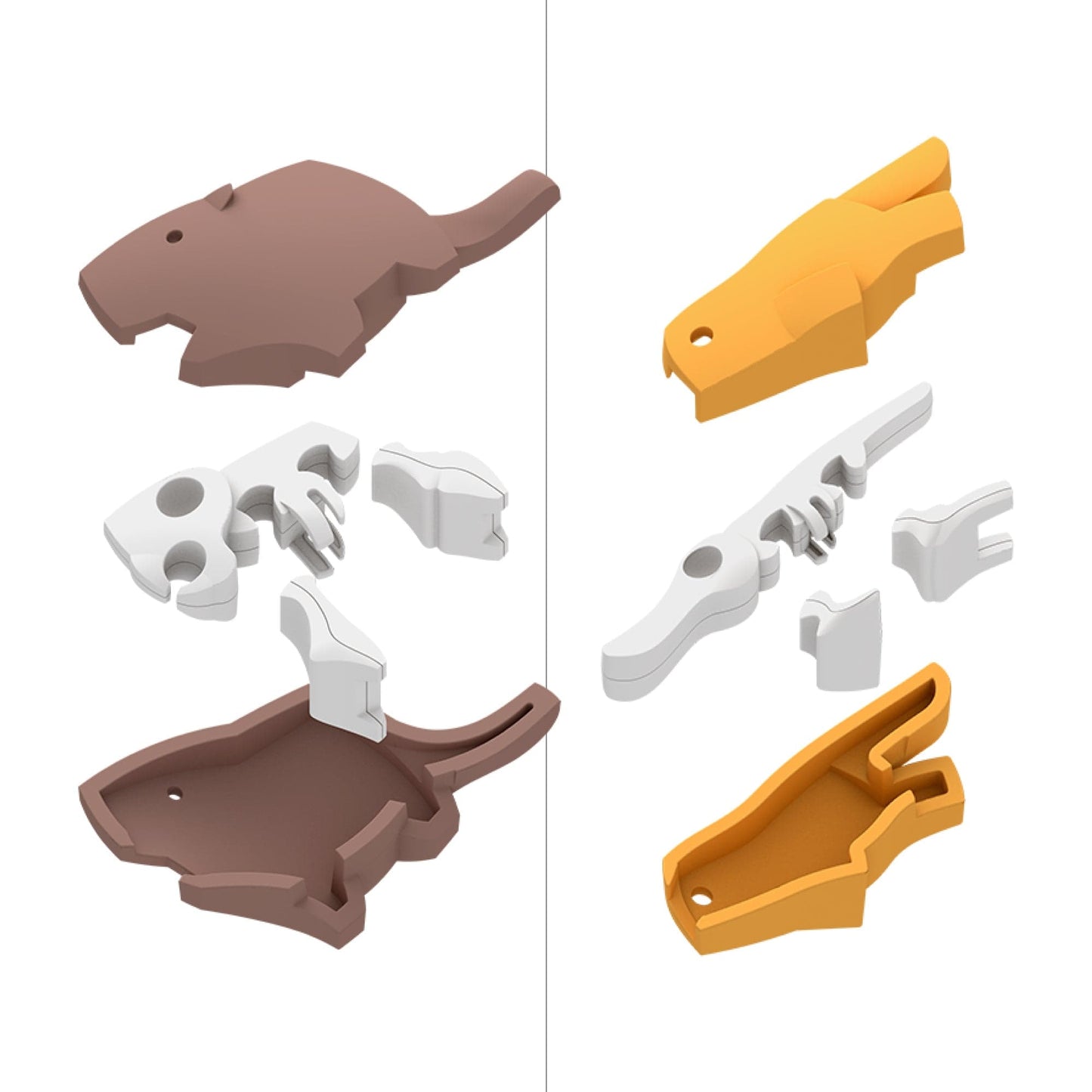 Half Animal Bundle: Beaver And Platypus