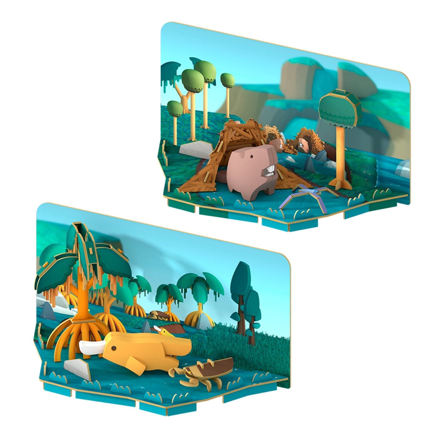 Half Animal Bundle: Beaver And Platypus