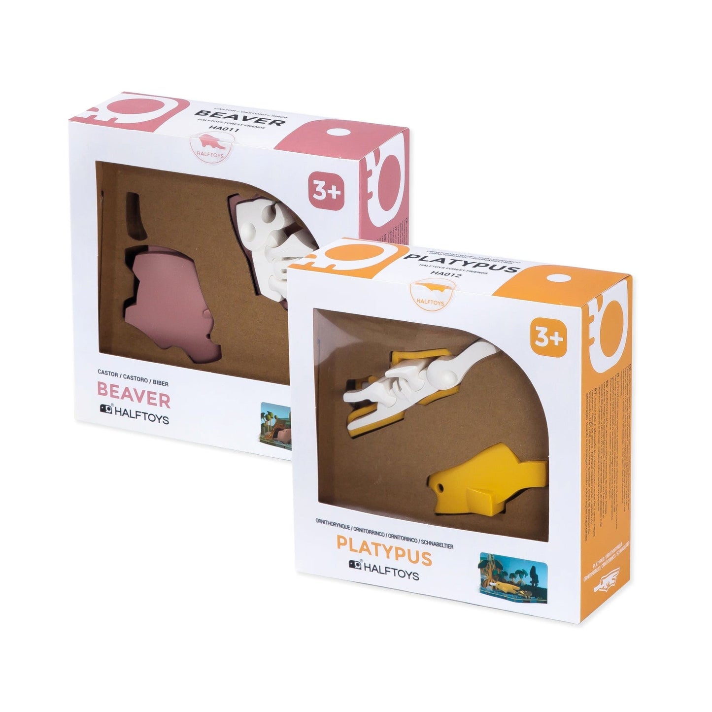 Half Animal Bundle: Beaver And Platypus