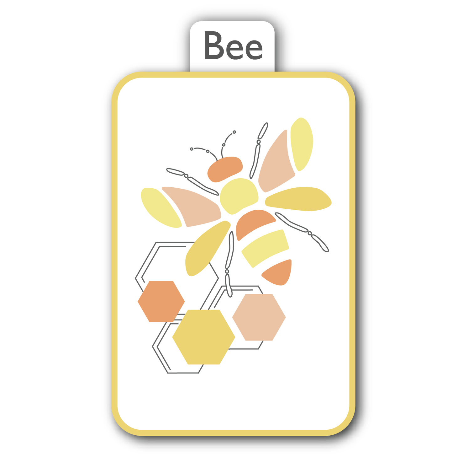 Bee Fabric Art Kit