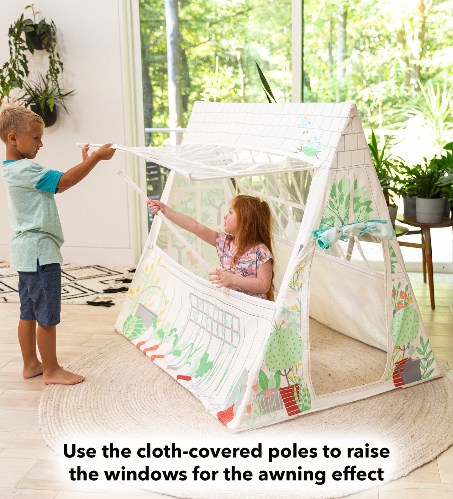 4-Foot Greenhouse Cotton Indoor Play Tent