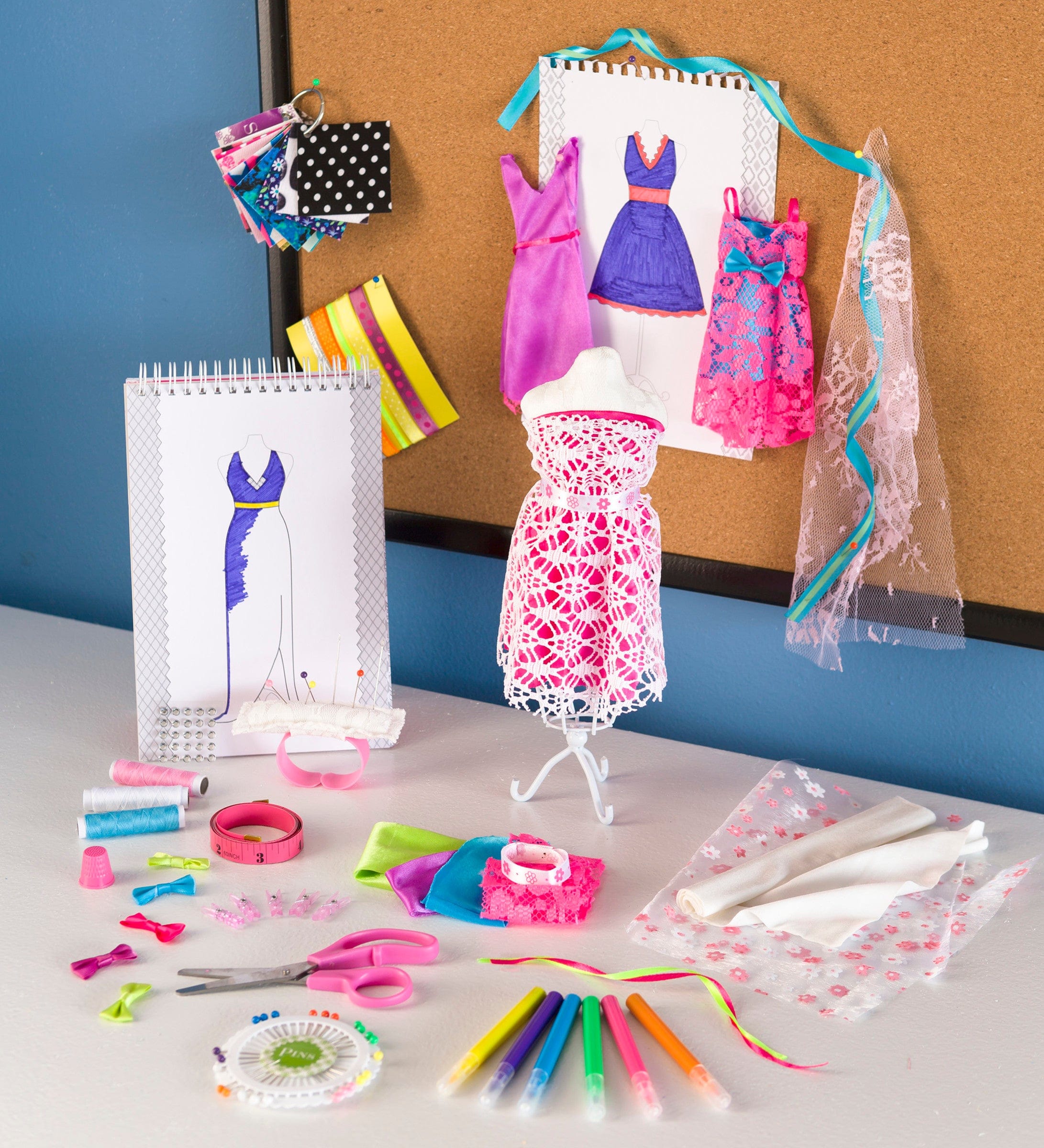 DIY Fashion Designer Kits Kids Dress Design Craft Making Kit