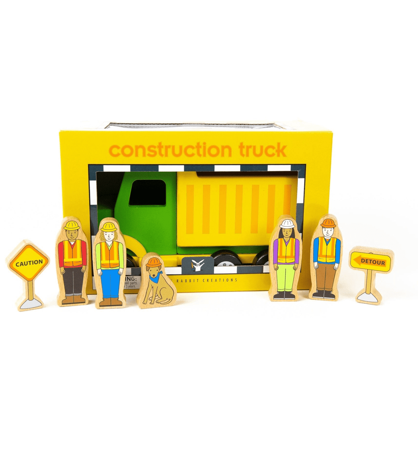 Construction Crew Magnetic Truck