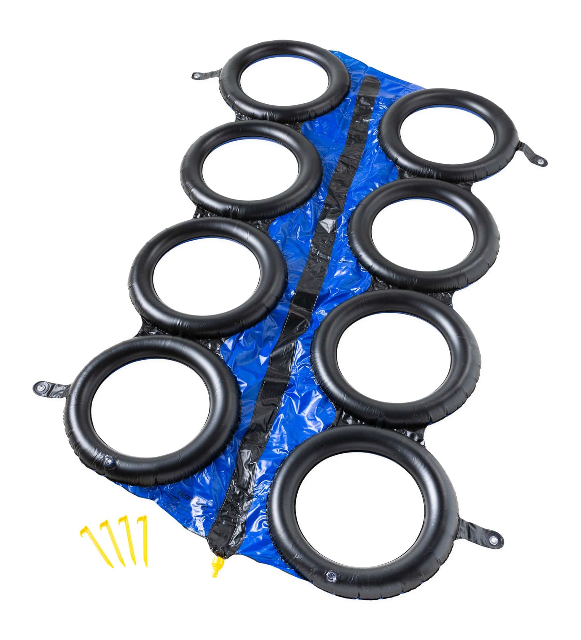 58-Inch Inflatable Tire Run with Sprinkler
