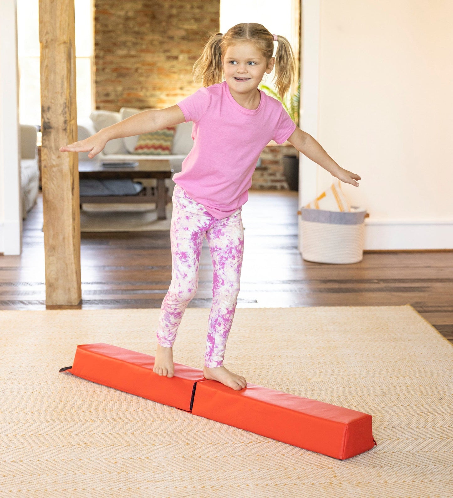 4-Foot Gymnastics Balance Beam