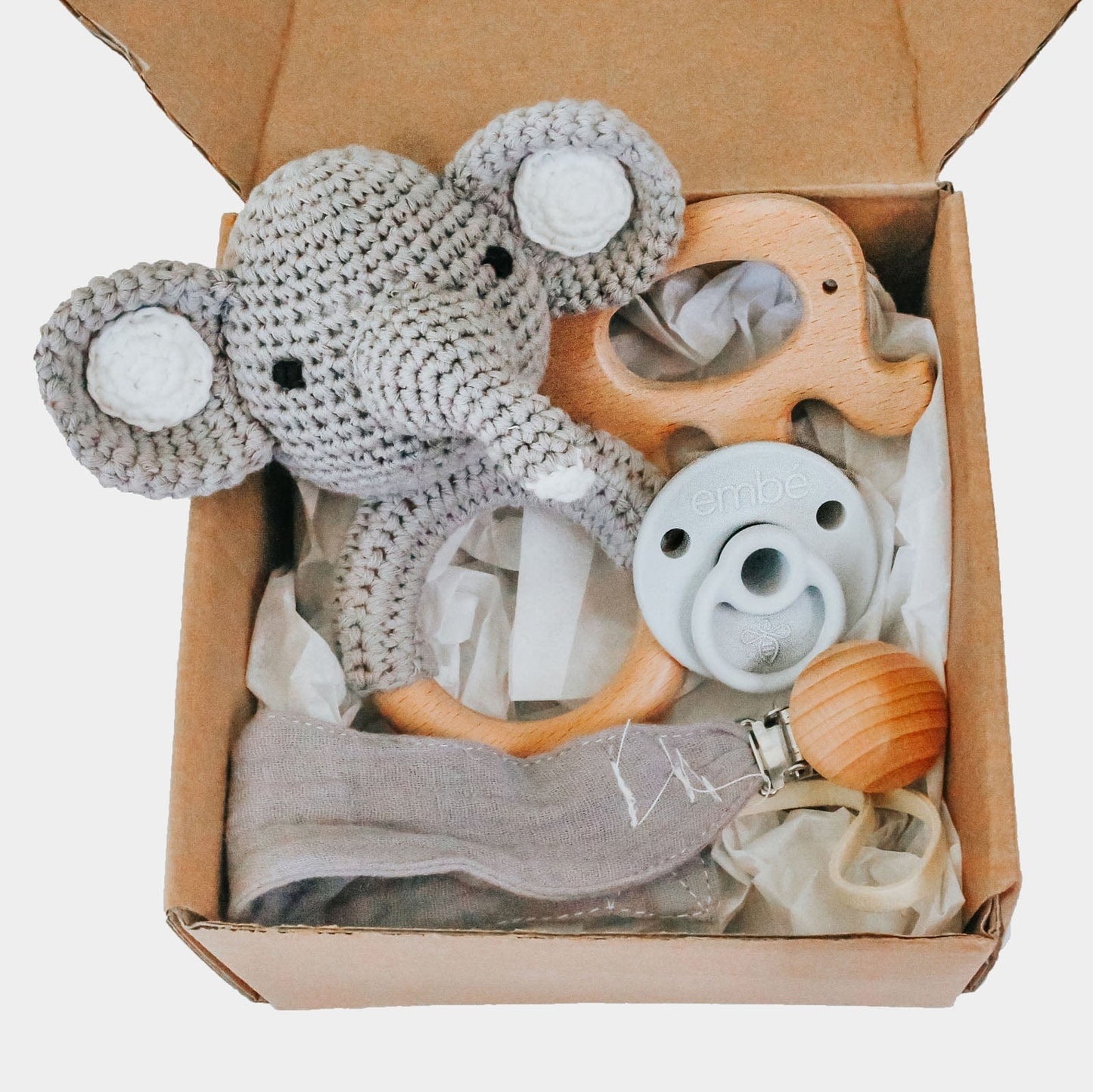 Elephant Soothe Baby Shower Gift Box
