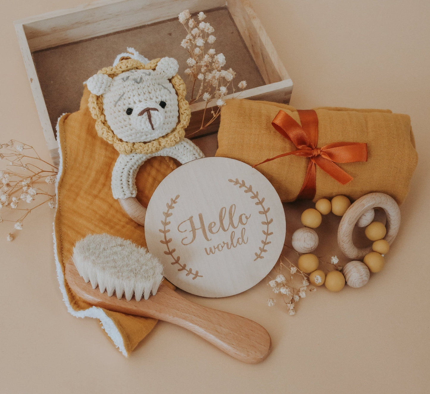 Lion Newborn Gift Box