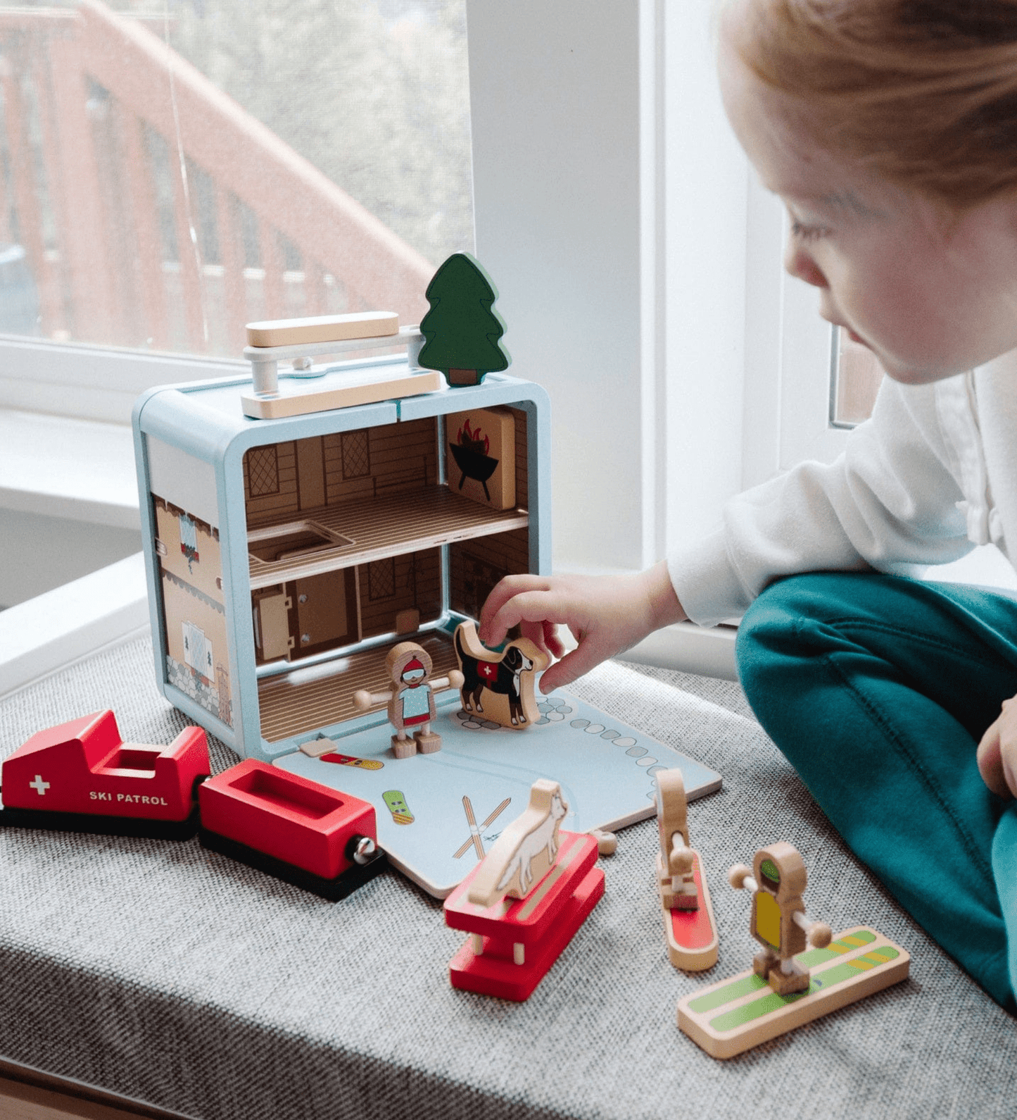 Suitcase Series - Ski Chalet