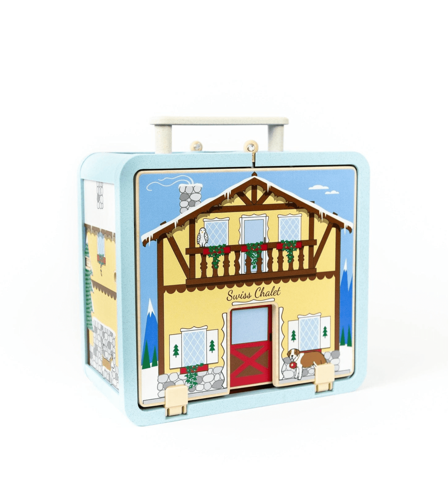 Suitcase Series - Ski Chalet