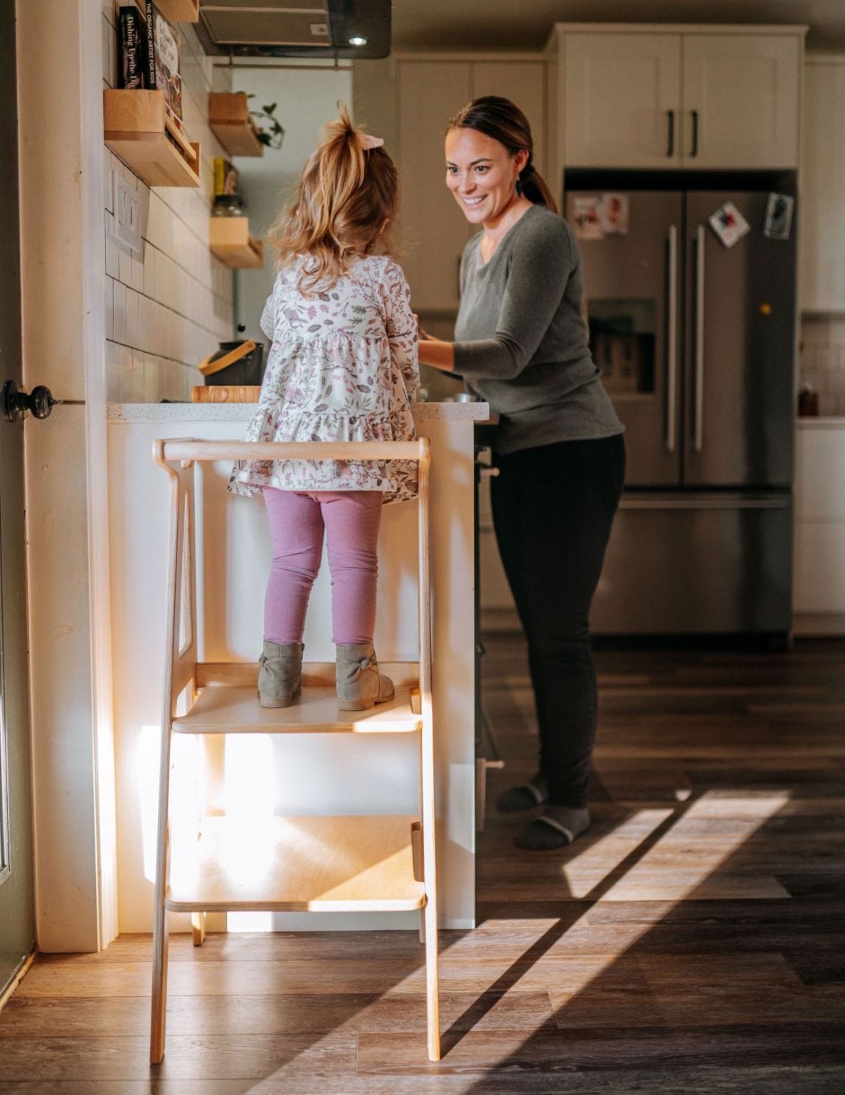 Wooden Toddler Playtower