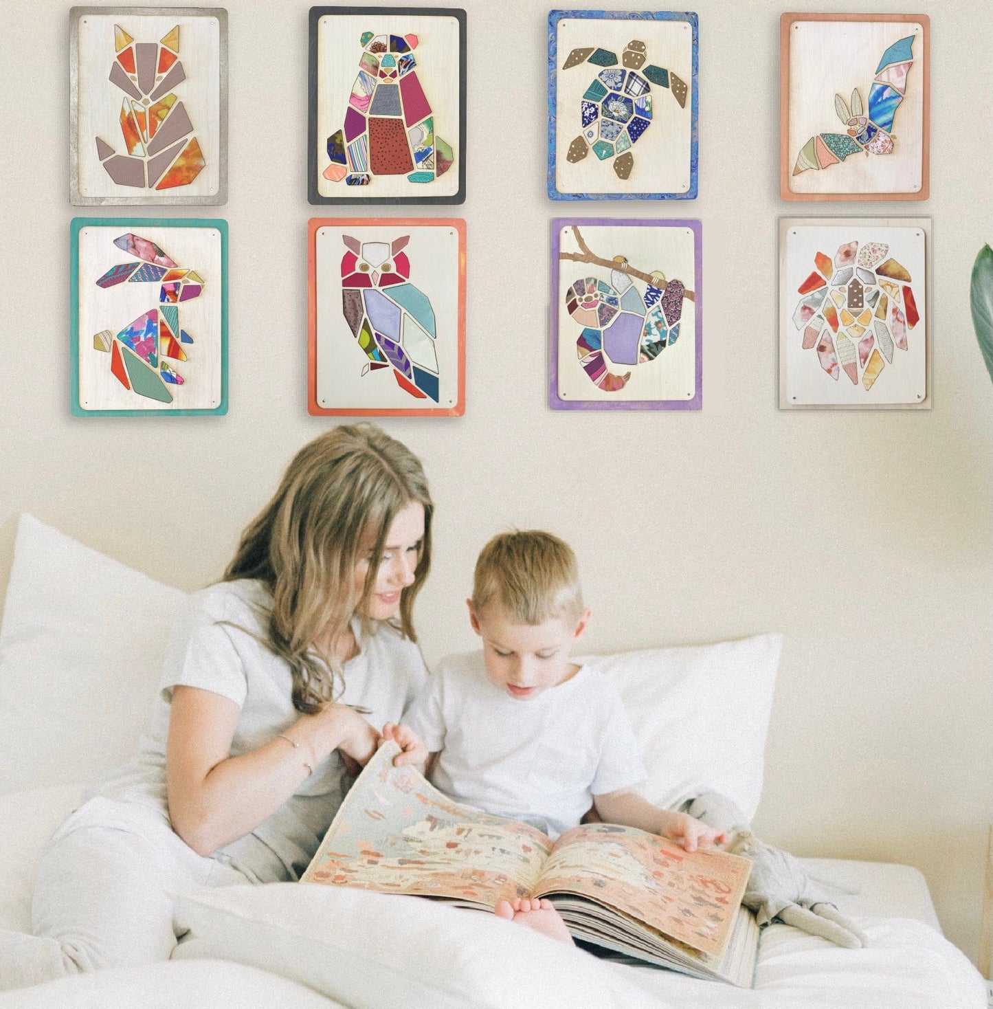 Bear Fabric Art Kit