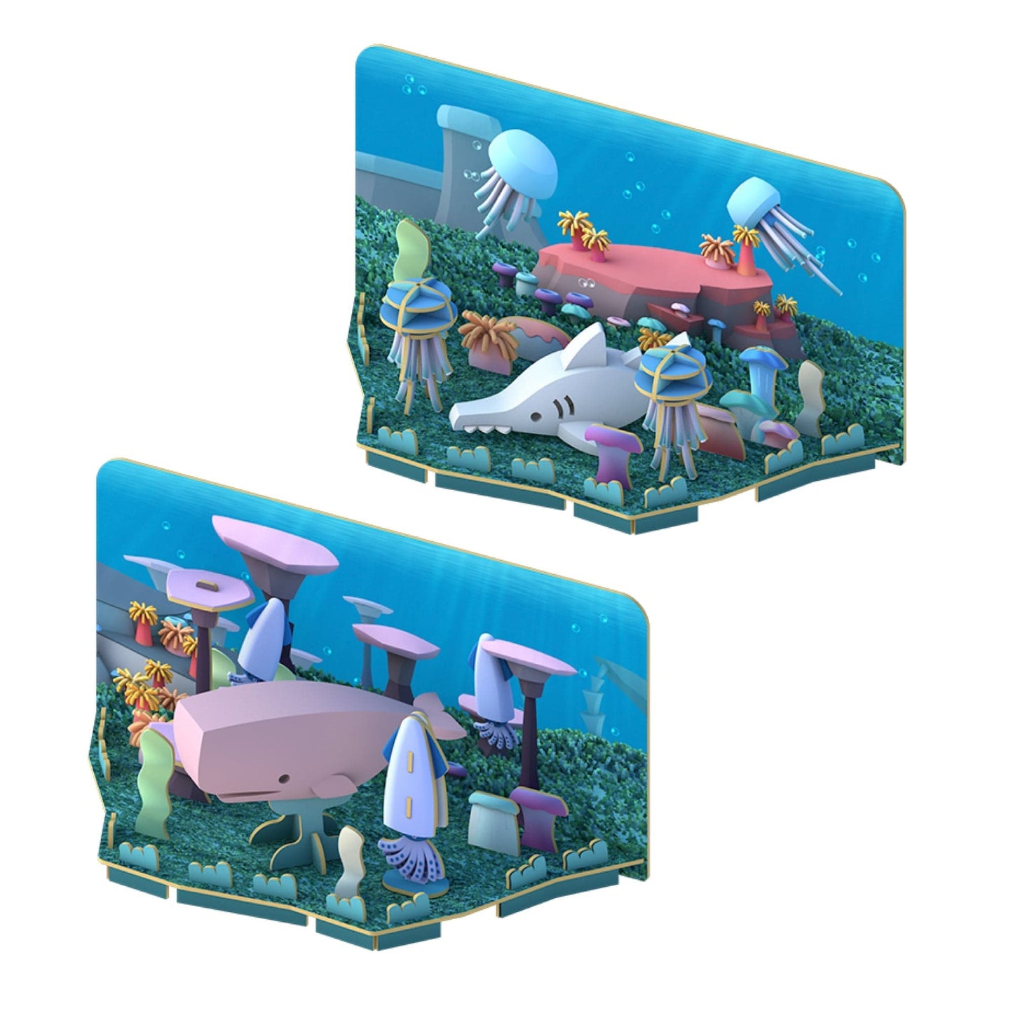 Oceanic Marvels Bundle: Saw Shark And Cachalot