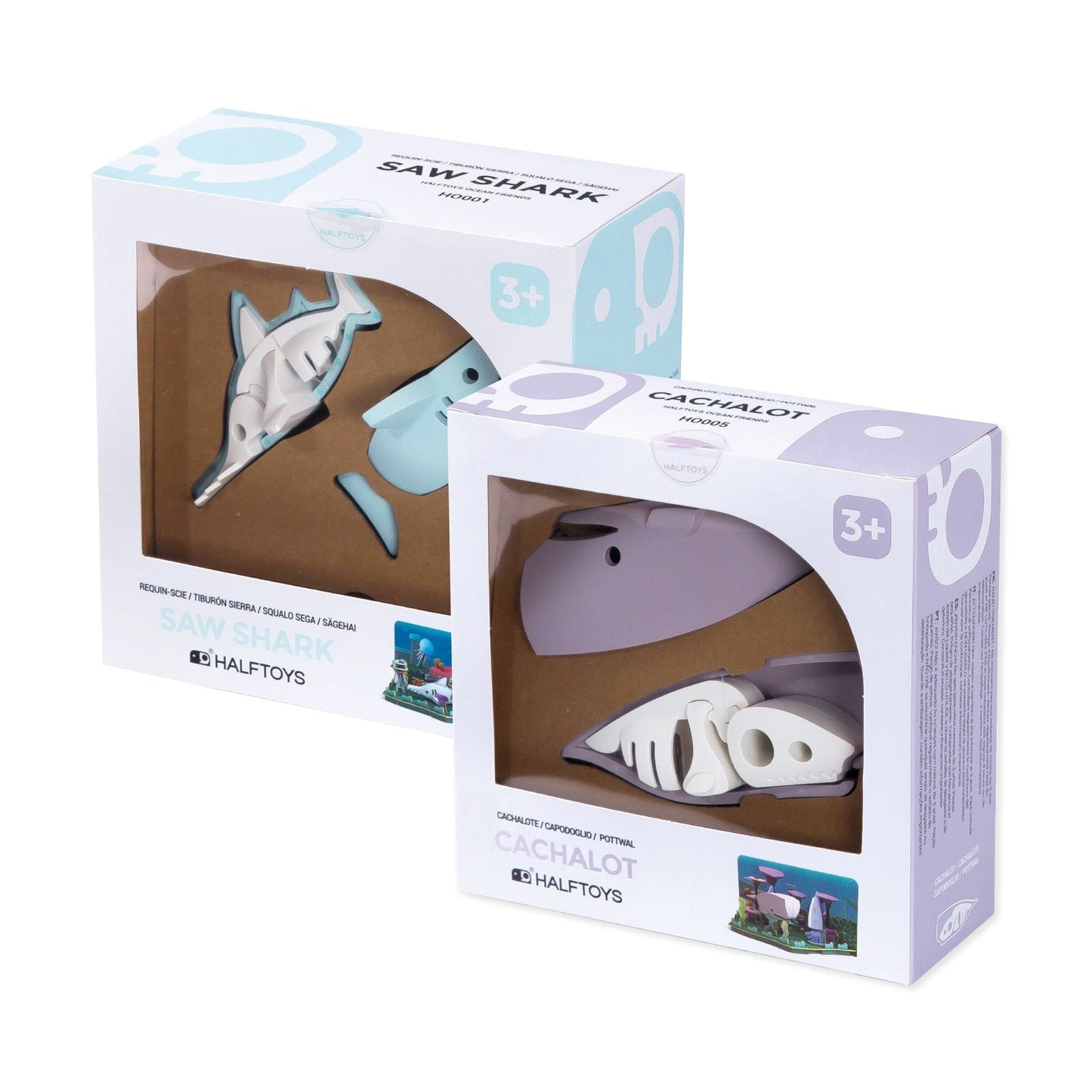 Oceanic Marvels Bundle: Saw Shark And Cachalot